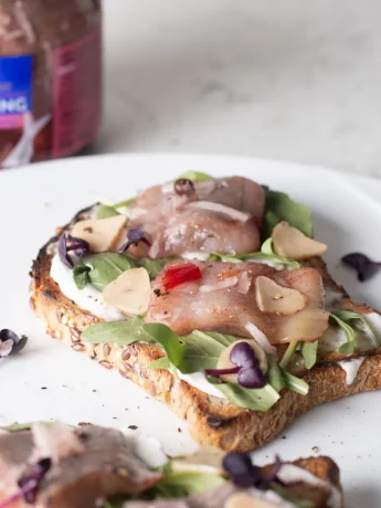 Elsinore-S&SHerring,creamcheese,rocket,GFbread