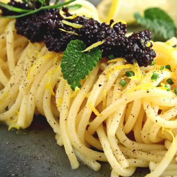 Caviar Carbonara